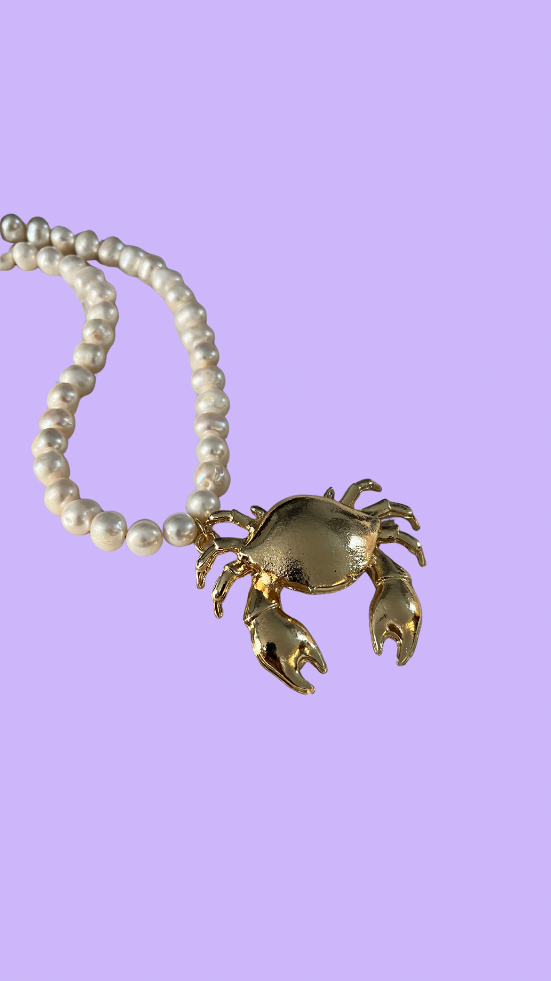 Crab Couture Necklace