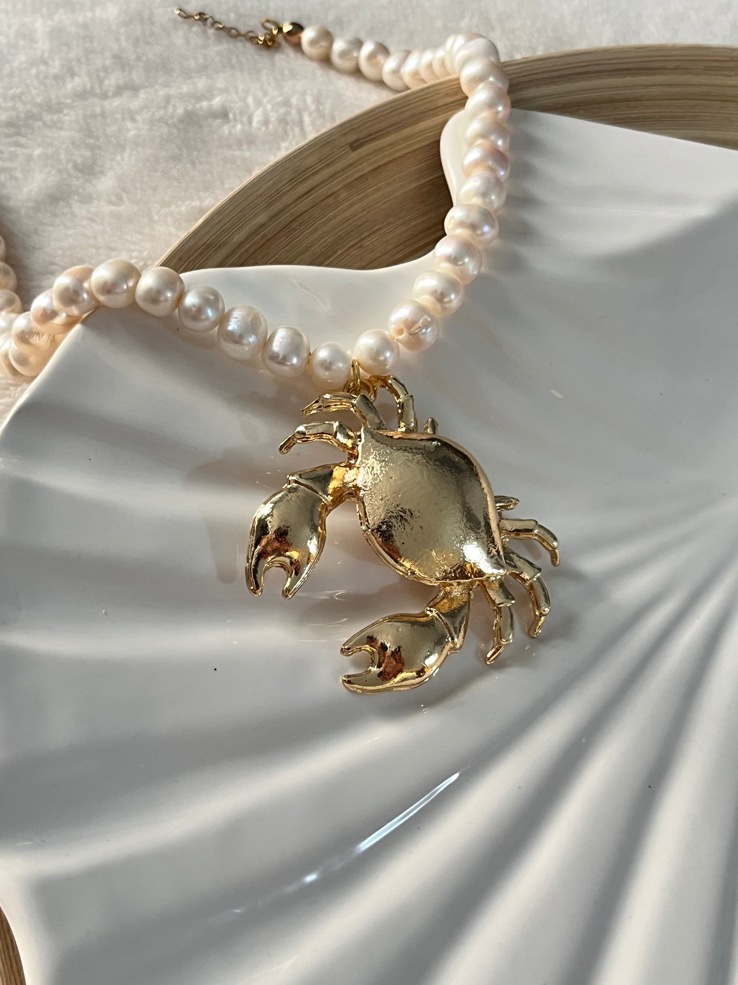 Crab Couture Necklace