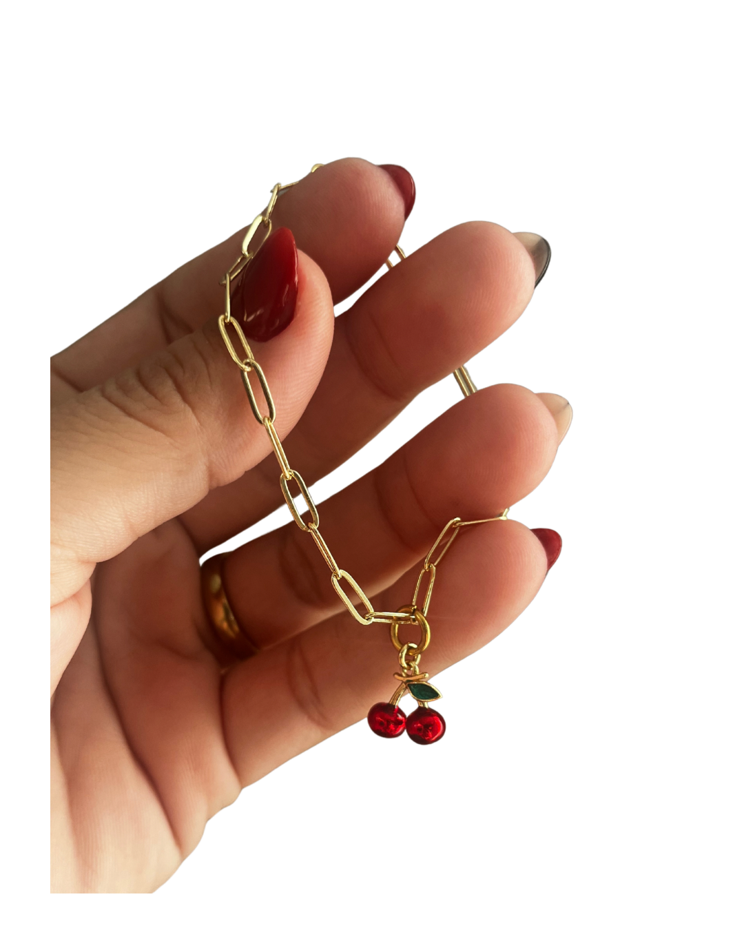 Cherry bracelet