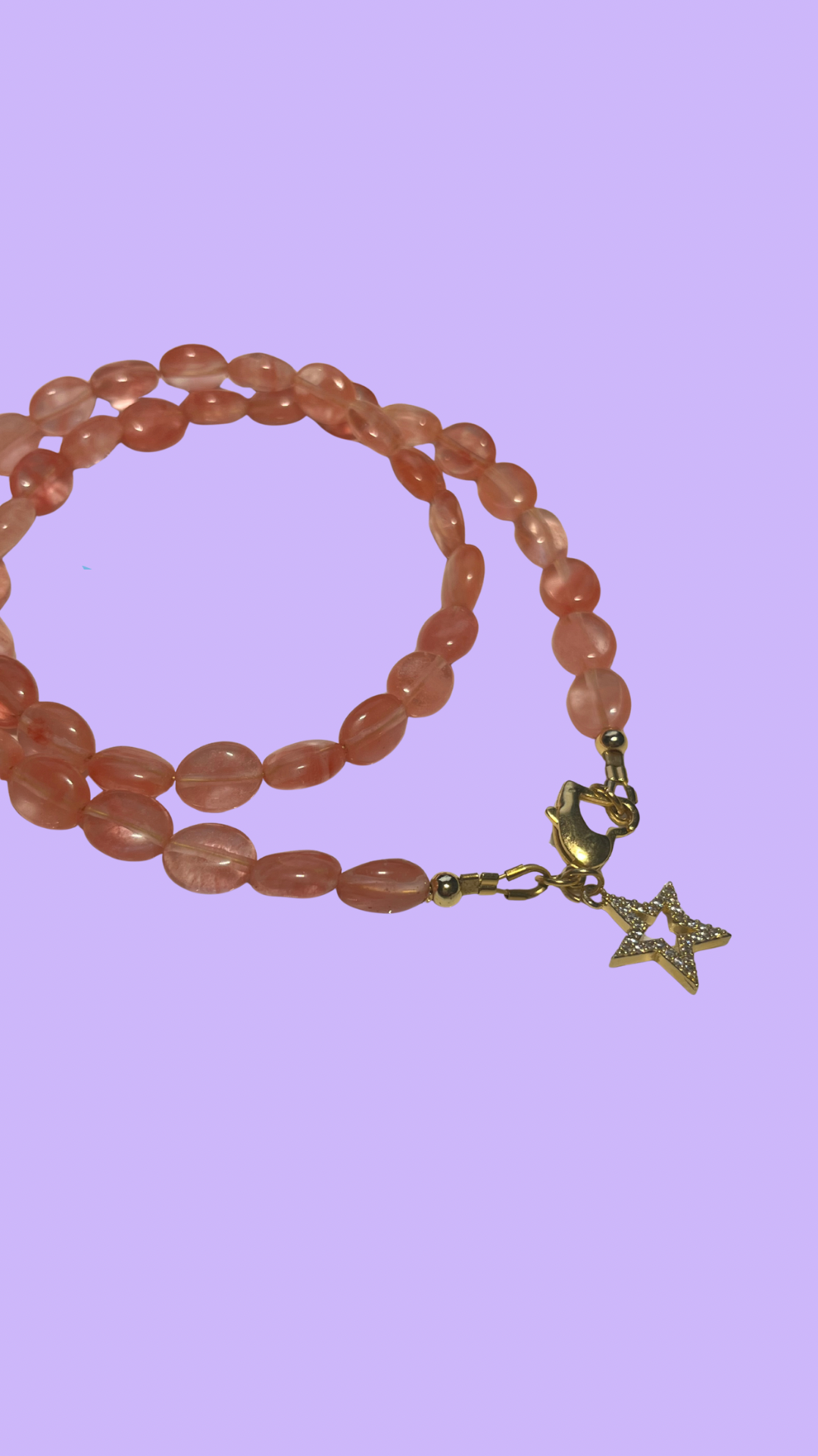 Cuarzo Cherry Necklace