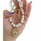 Sun in Pearls Necklace
