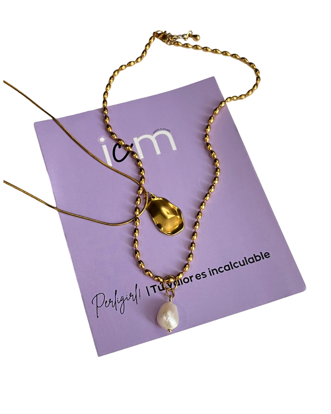 Perla soberana & Imperfecta/Perfecta Chains